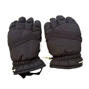 Grandoe Sympatex Black Mens XL Ski Snow Gloves Functional Curve Snowboard Winter